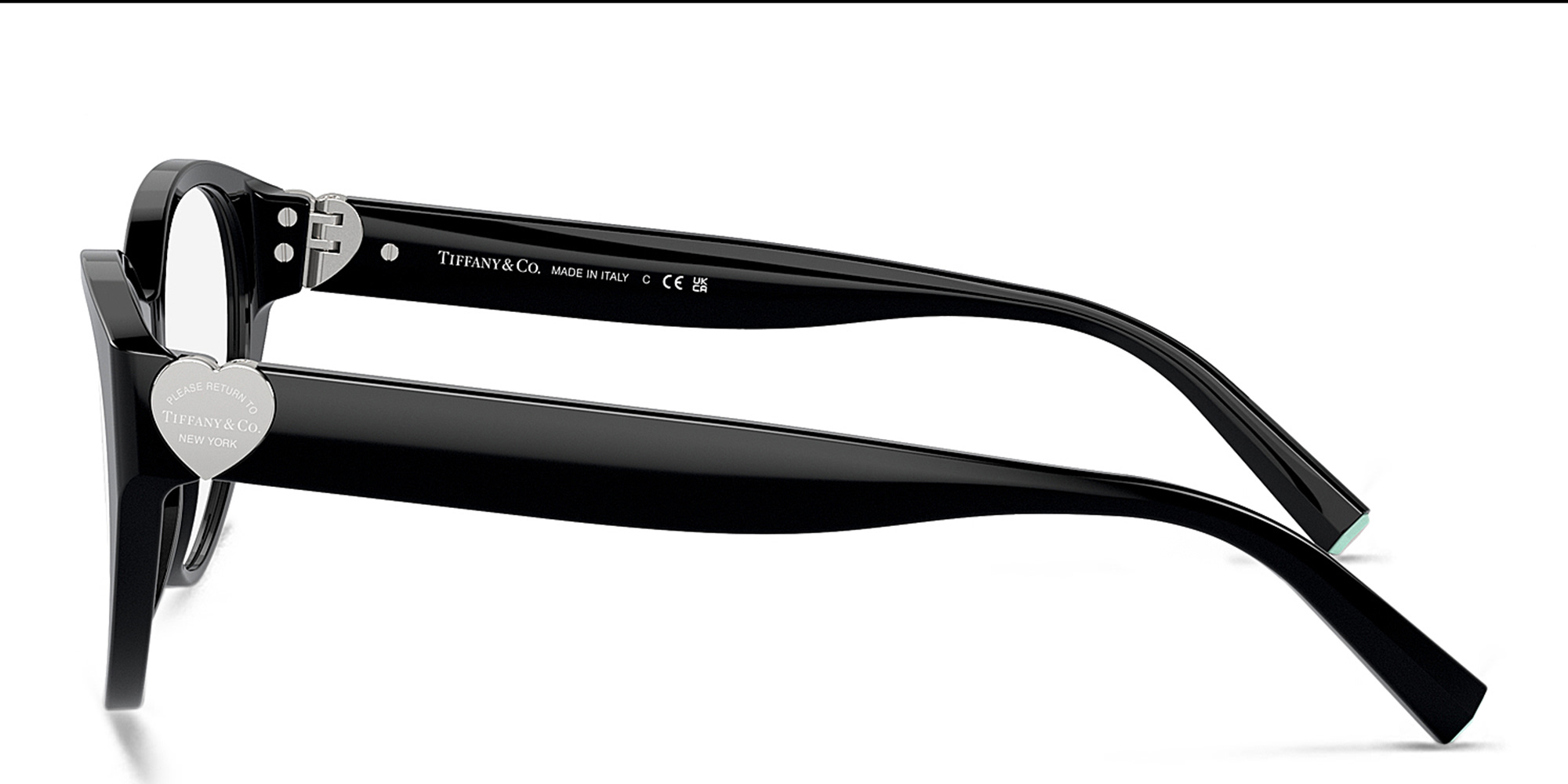 TIFFANY Cat-Eye Eyeglasses in Black – Product Photo 3