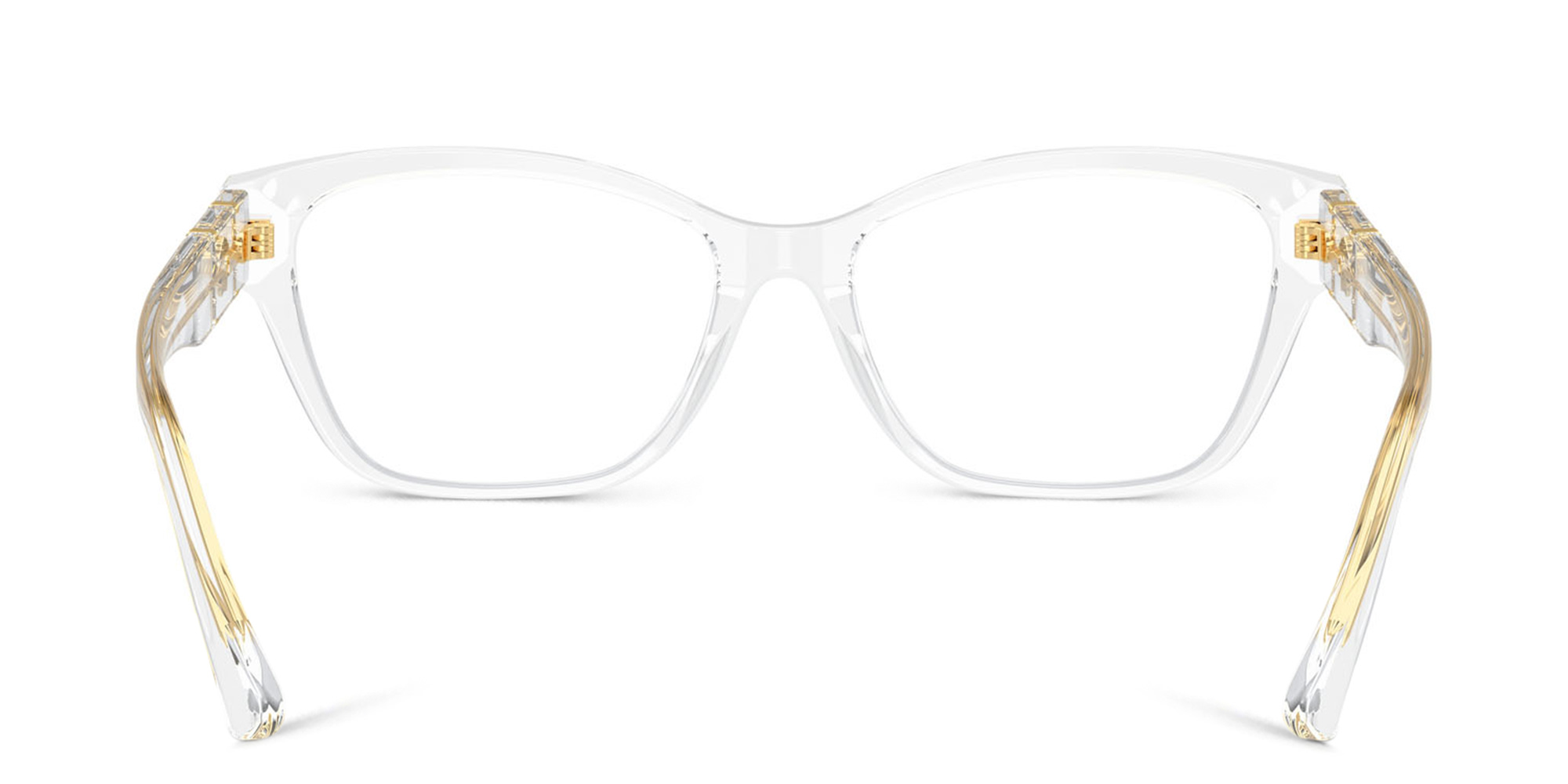 VERSACE Medusa Cat-Eye Eyeglasses in Transparent – Product Photo 4