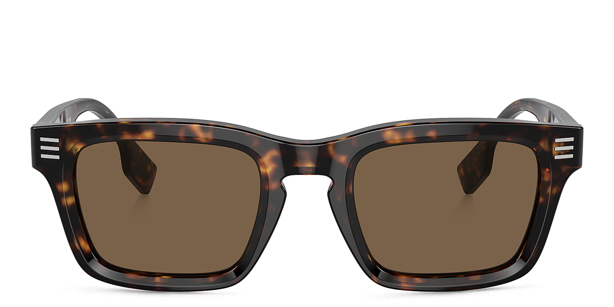 BURBERRY Rectangle Sunglasses in Dark Havana – Product Photo 1