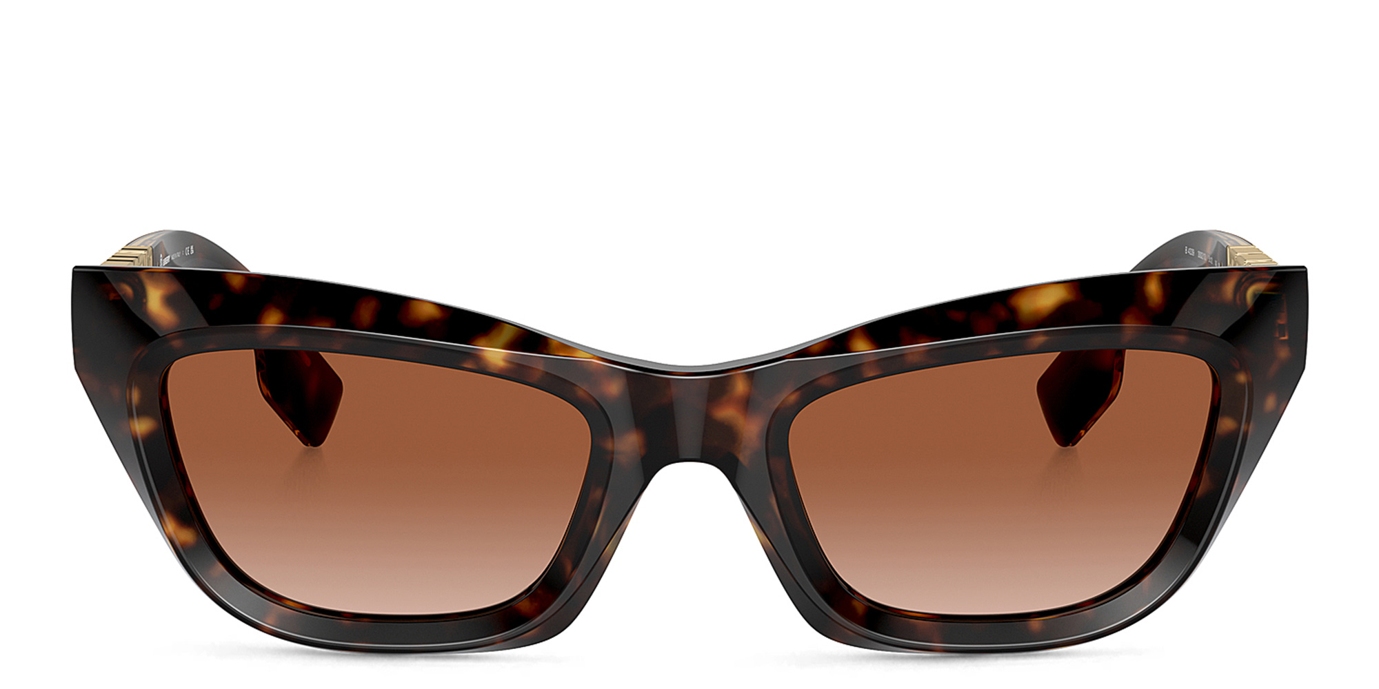 BURBERRY Cat-Eye Sunglasses in Dark Havana – Product Photo 1