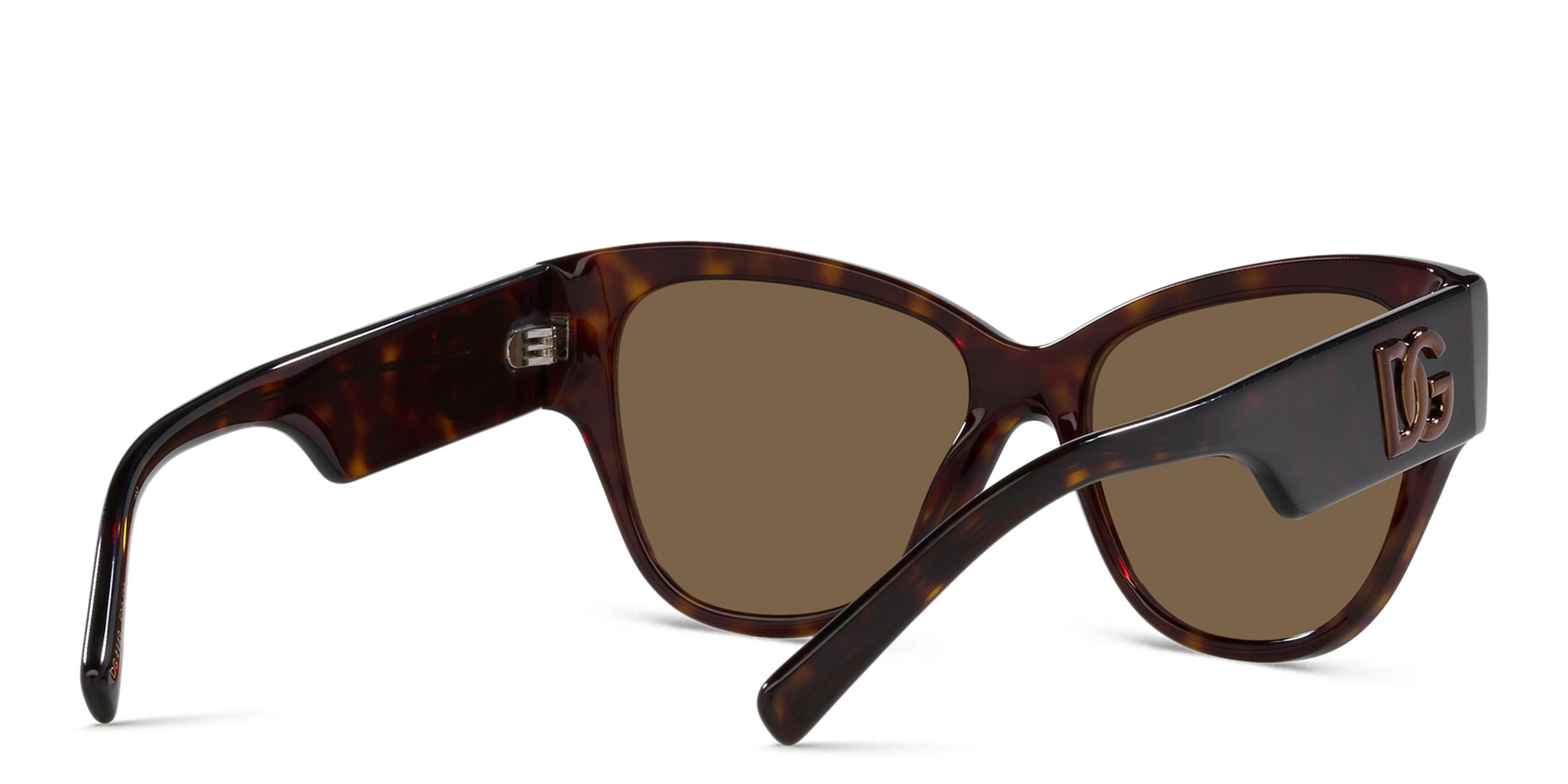 Dolce & Gabbana Butterfly Sunglasses in Havana – Product Photo 3