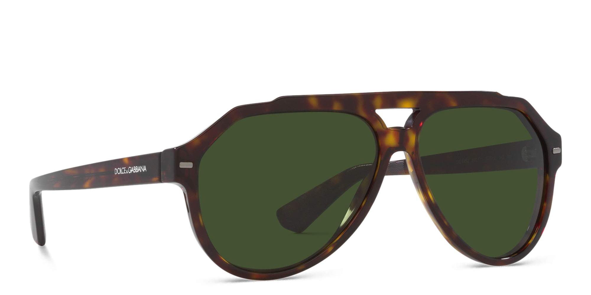 Dolce & Gabbana Pilot Sunglasses in Havana – Product Photo 1