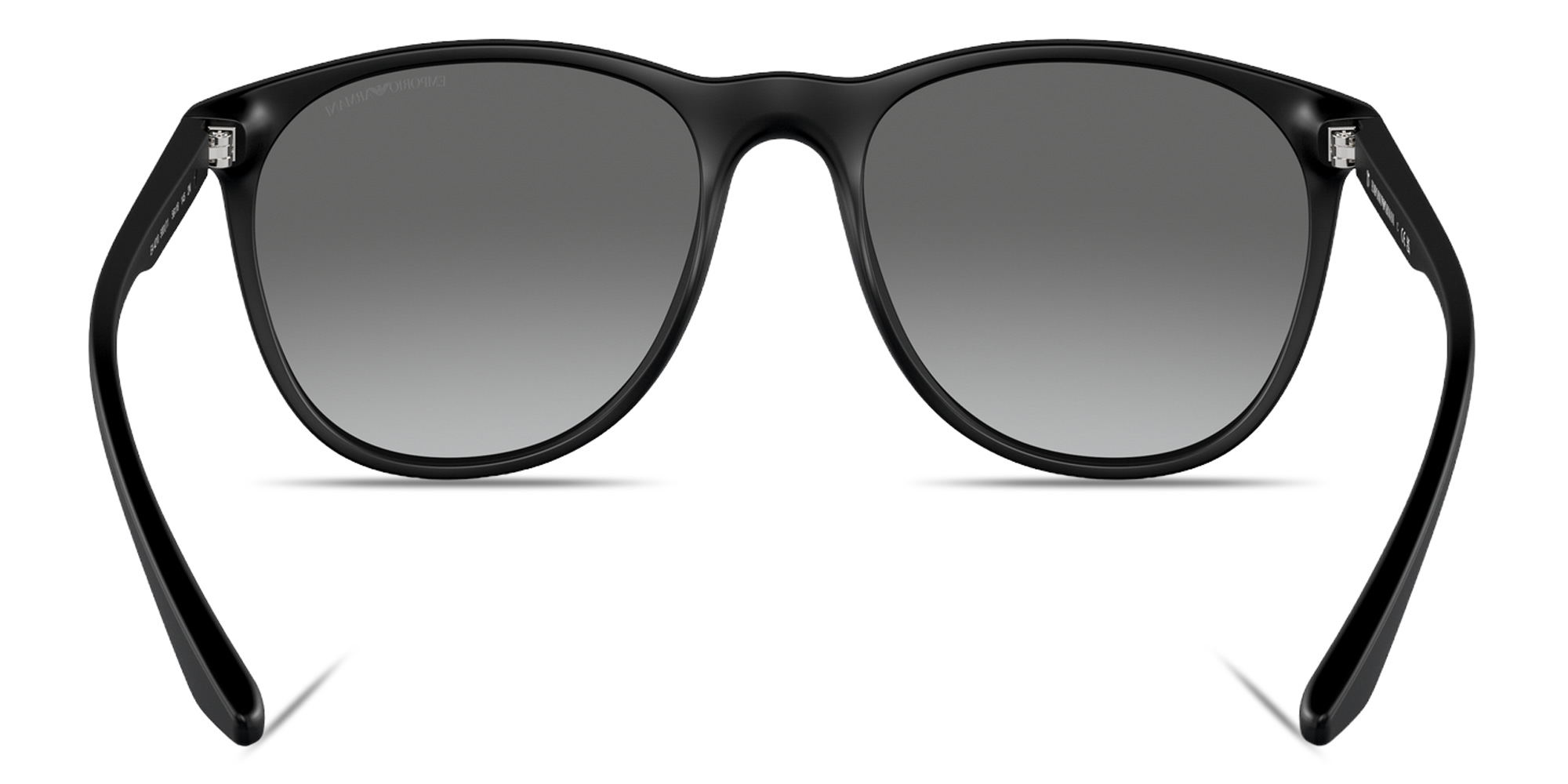 Emporio Armani Logo Panthos Sunglasses in Black – Product Photo 4