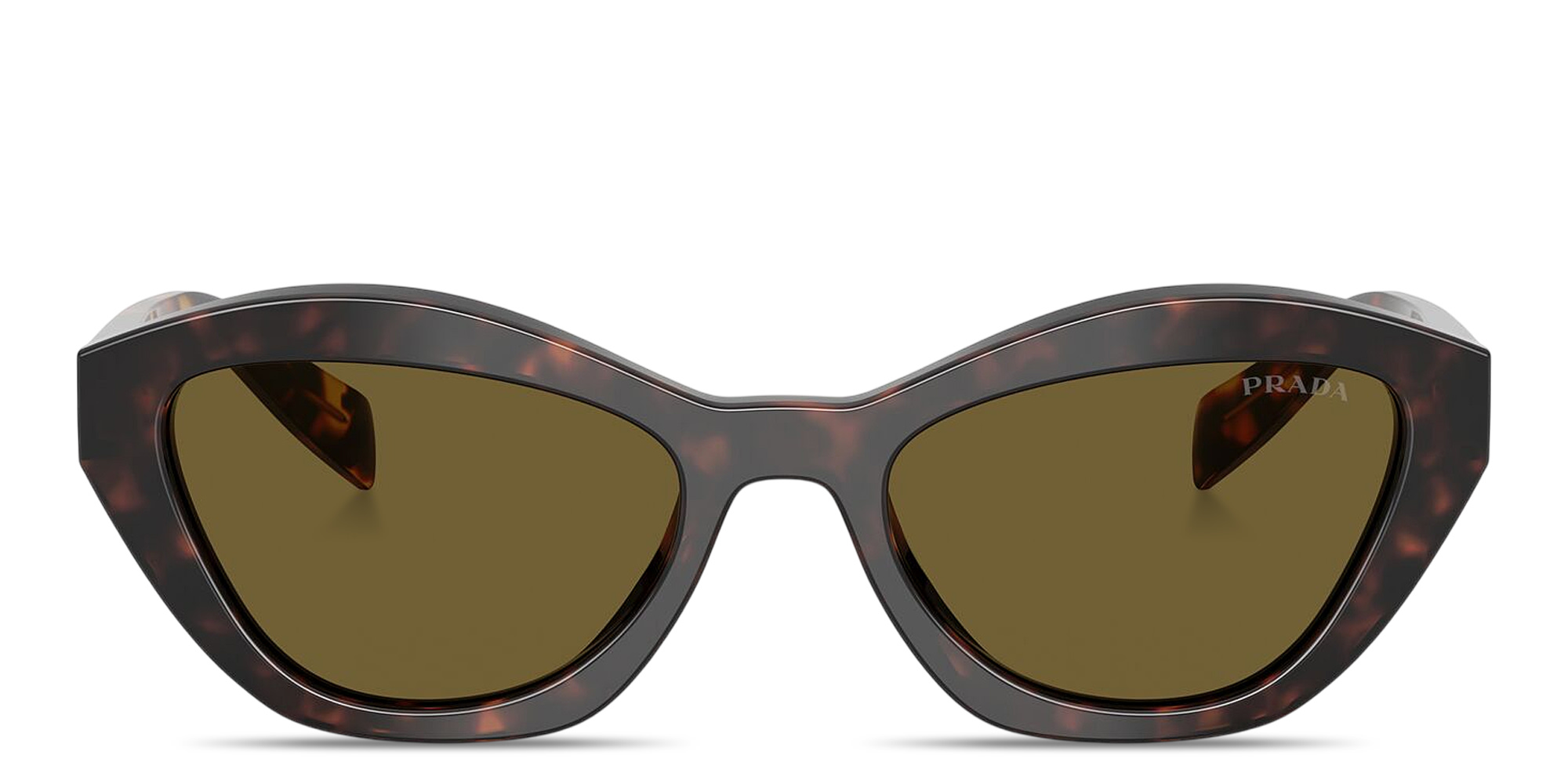 PRADA Logo Print Butterfly Sunglasses in Tortoise – Product Photo 1