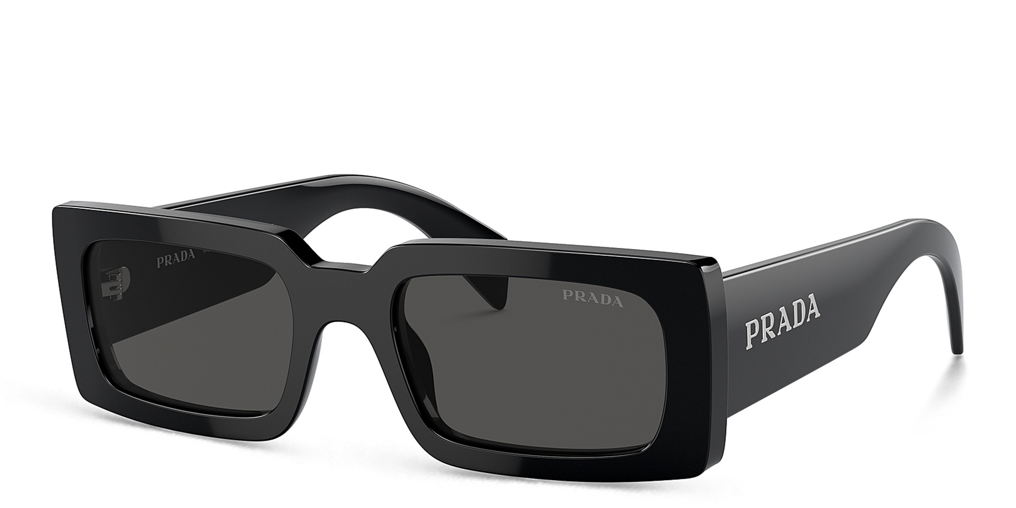 PRADA Pillow Sunglasses in Black – Product Photo 2