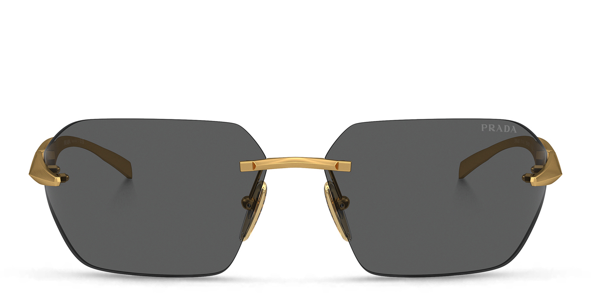 Prada rimless sunglasses sale