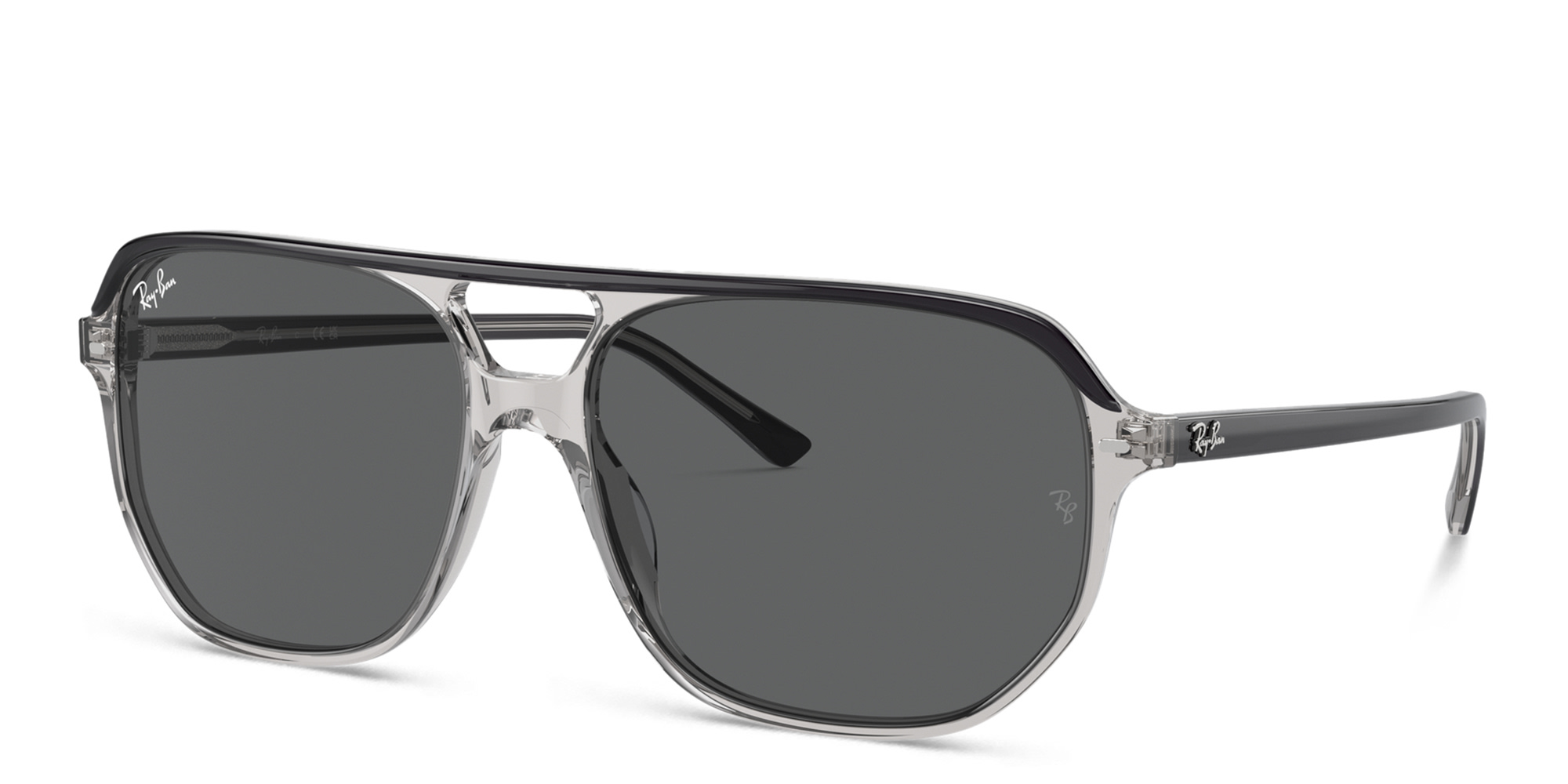 Shop Ray-Ban Bill One Unisex Irregular Sunglasses in Grey online.