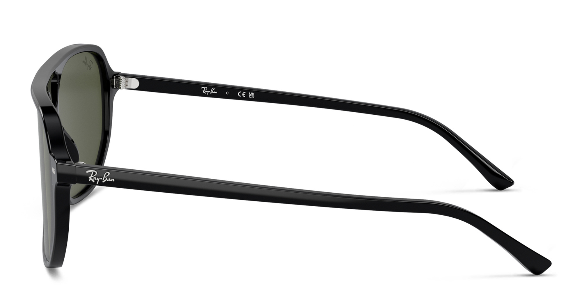 Shop Ray-Ban Bill One Unisex Irregular Sunglasses in Black online.