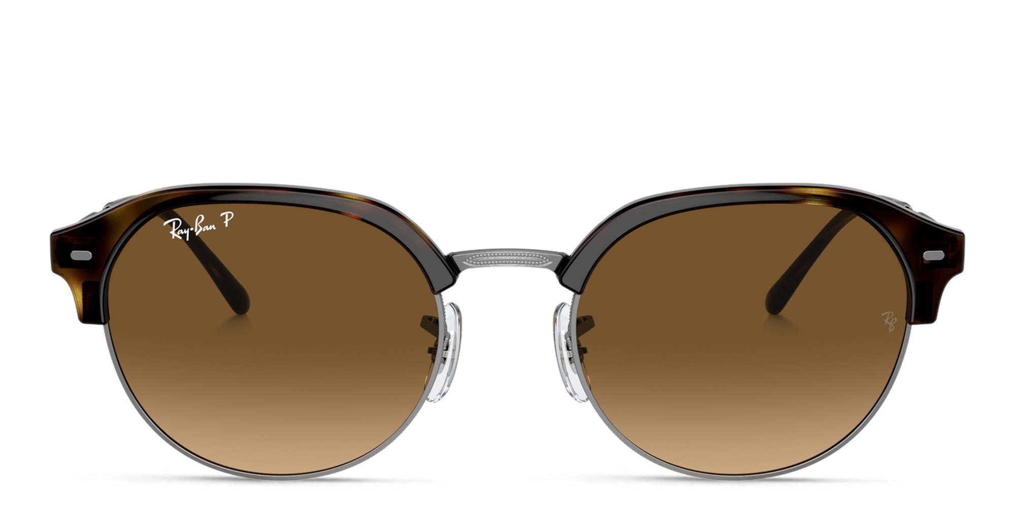 Shop Ray-Ban Unisex Irregular Sunglasses in Havana online.