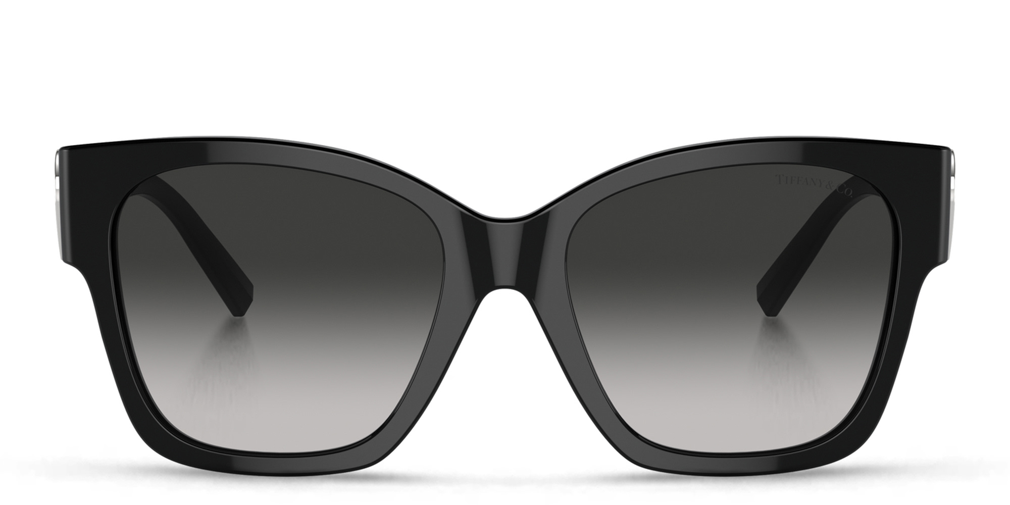 TIFFANY Oversized Square Sunglasses in Black – Product Photo 1