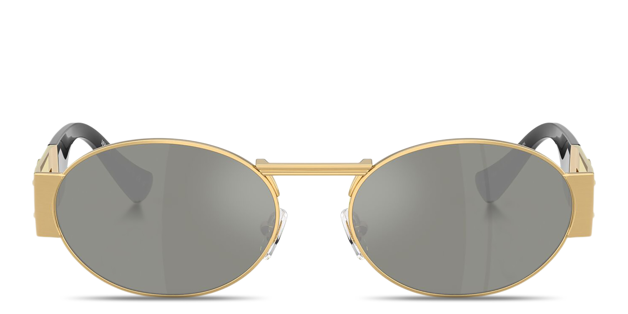 VERSACE Medusa Deco Unisex Oval Sunglasses in Gold – Product Photo 1
