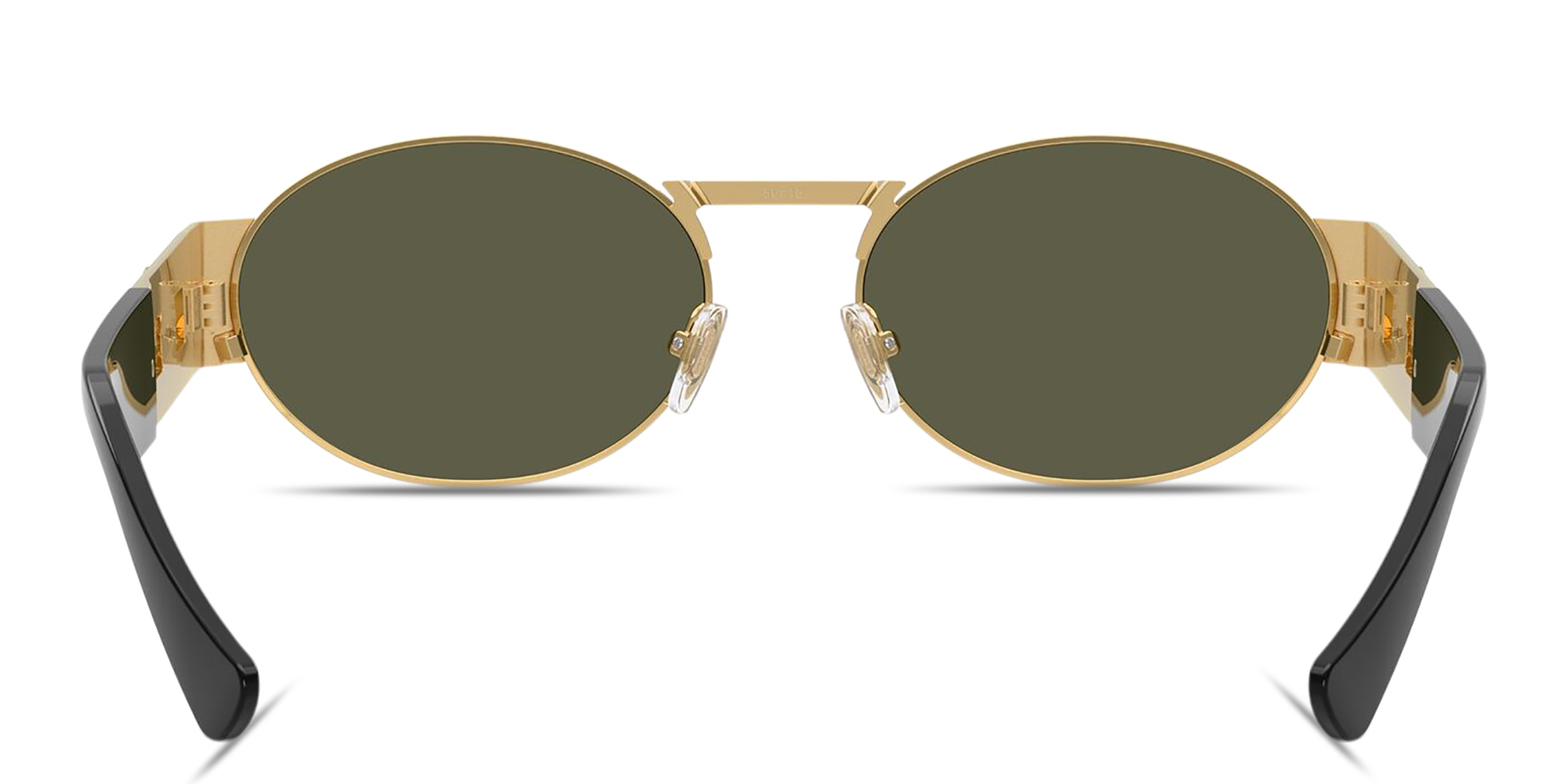 VERSACE Medusa Deco Unisex Oval Sunglasses in Gold – Product Photo 4