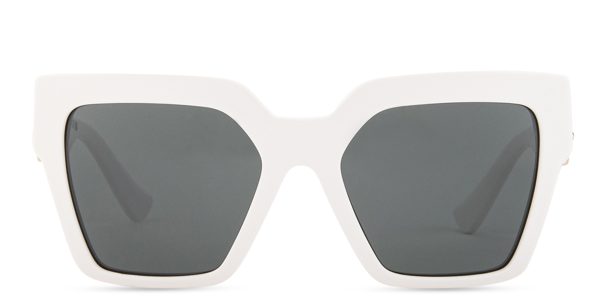VERSACE Medusa Butterfly Sunglasses in White – Product Photo 1
