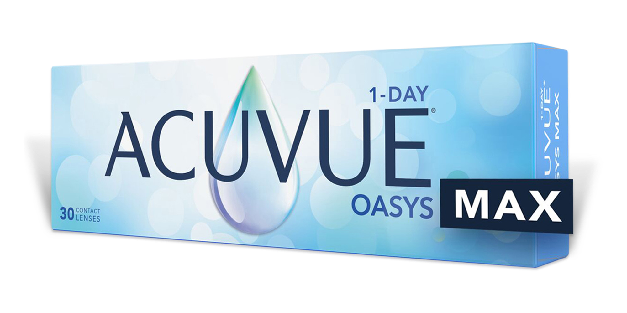 ACUVUE OASYS MAX 1-Day Clear Contact Lenses - Pack of 30 – Product Photo 1