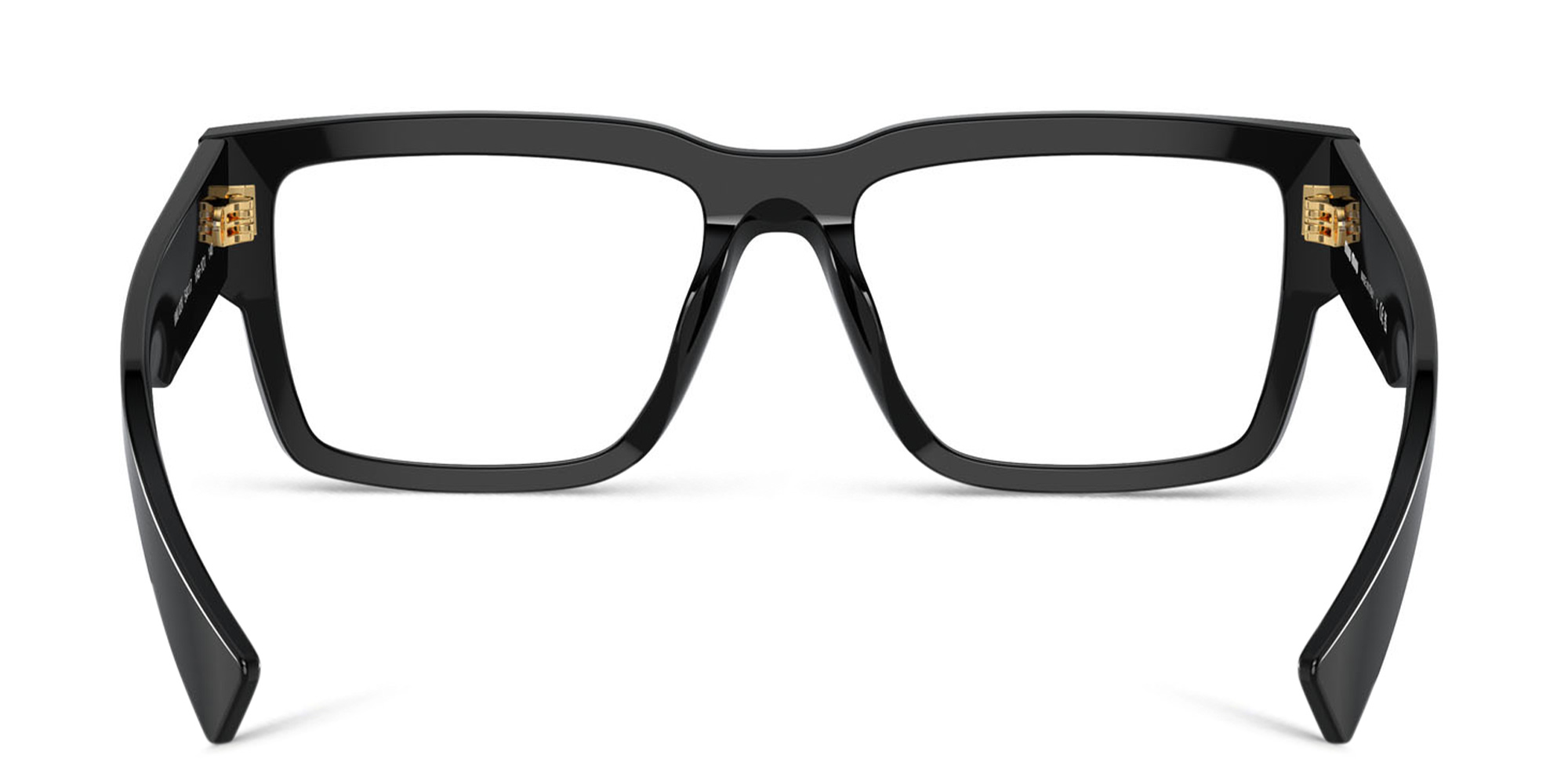 MIU MIU Rectangle Eyeglasses in Black – Product Photo 4