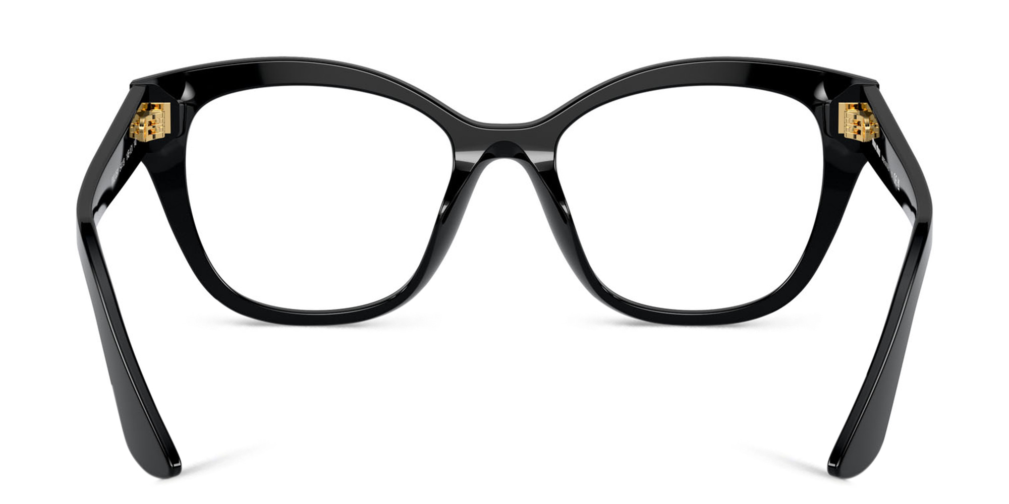 MIU MIU Square Eyeglasses in Black – Product Photo 4