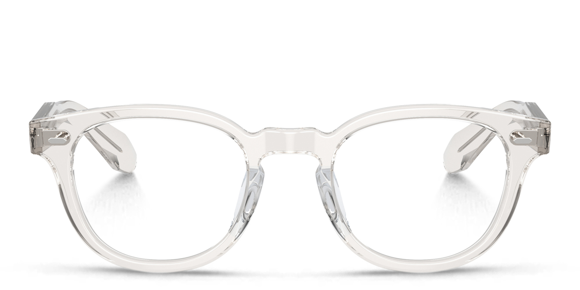 OLIVER PEOPLES Unisex Square Eyeglasses in Clear – Product Photo 1