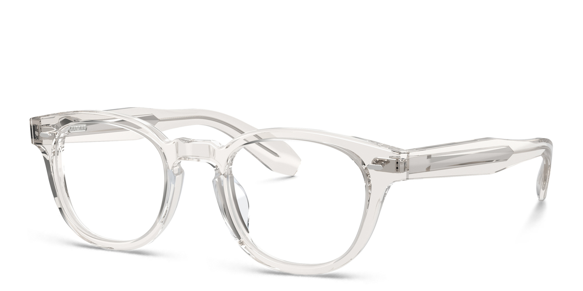 OLIVER PEOPLES Unisex Square Eyeglasses in Clear – Product Photo 2