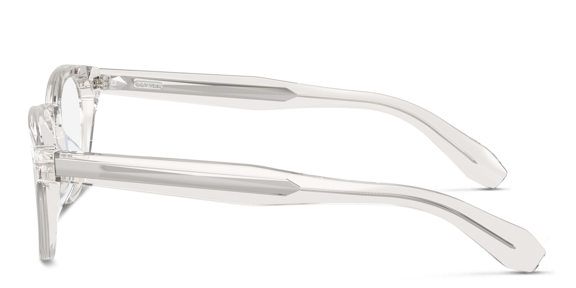 OLIVER PEOPLES Unisex Square Eyeglasses in Clear – Product Photo 3