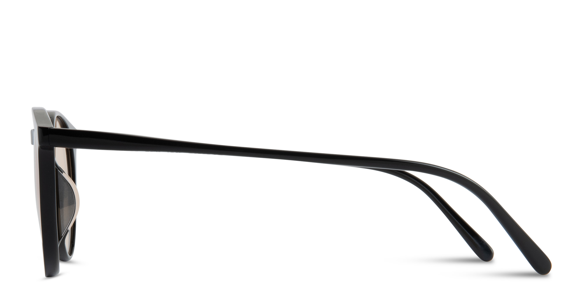 OLIVER PEOPLES Unisex Round Eyeglasses in Black – Product Photo 4