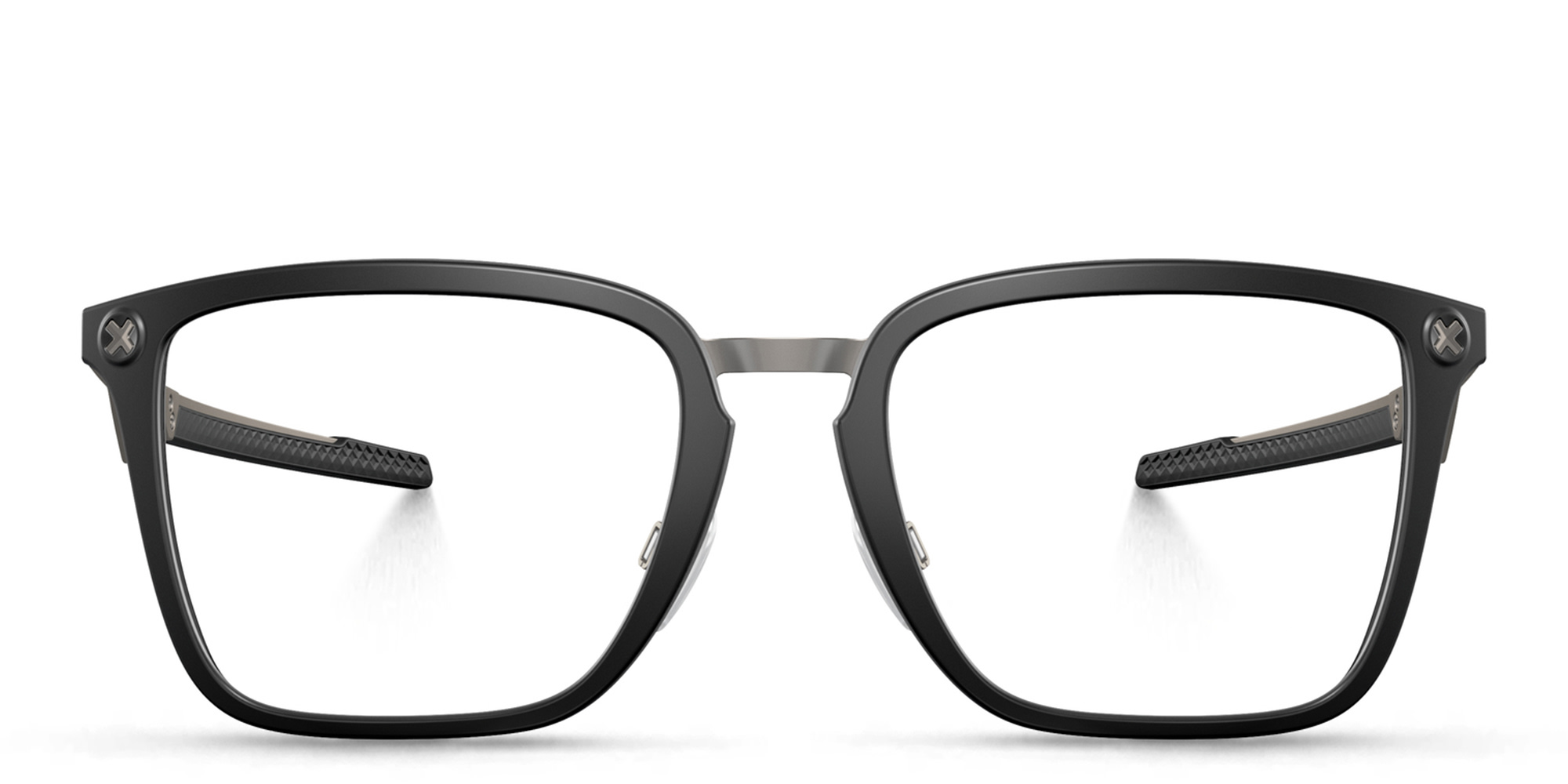 Oakley Square Eyeglasses in Satin Black – Product Photo 1