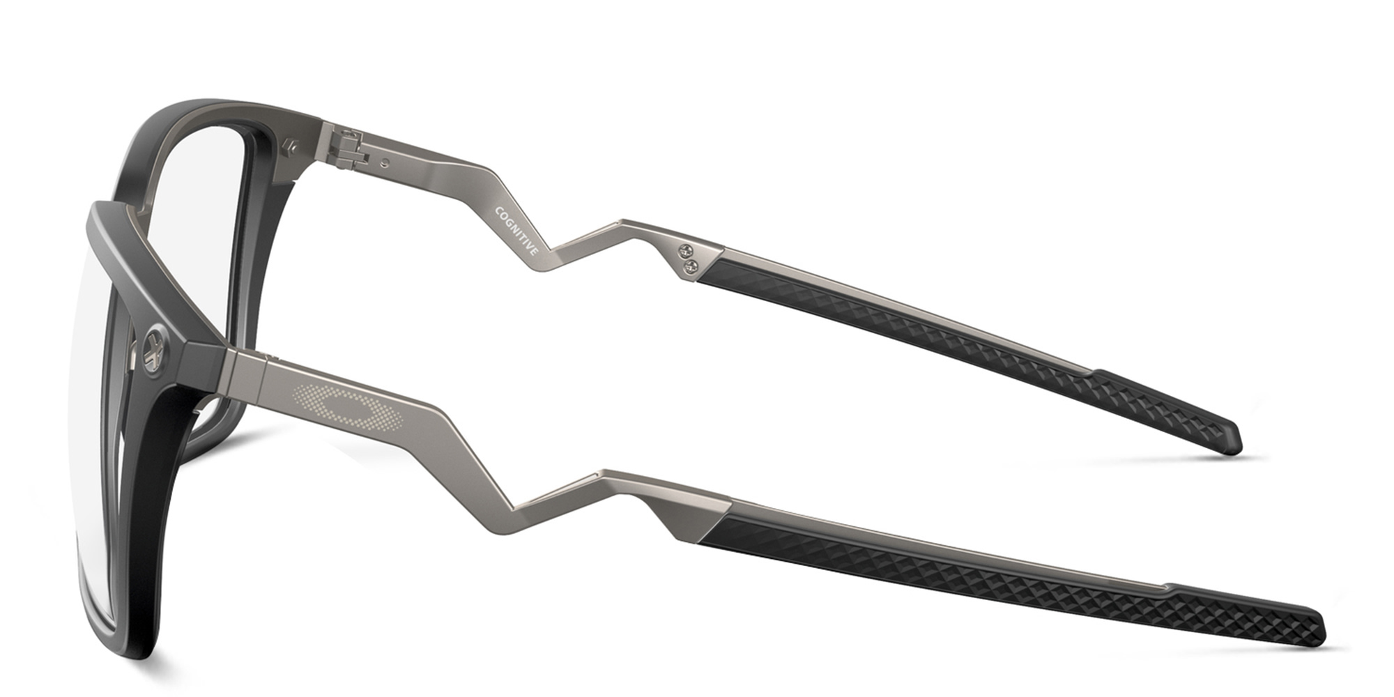 Oakley Square Eyeglasses in Satin Black – Product Photo 3