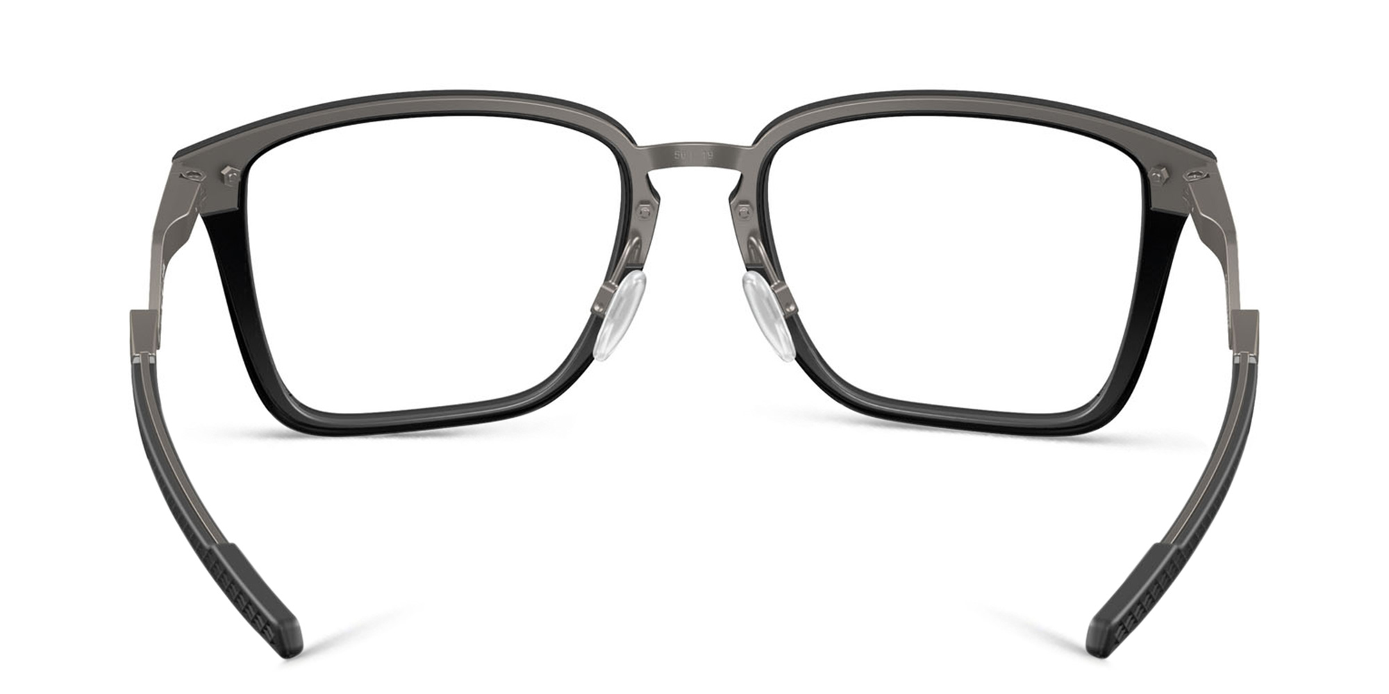 Oakley Square Eyeglasses in Satin Black – Product Photo 4