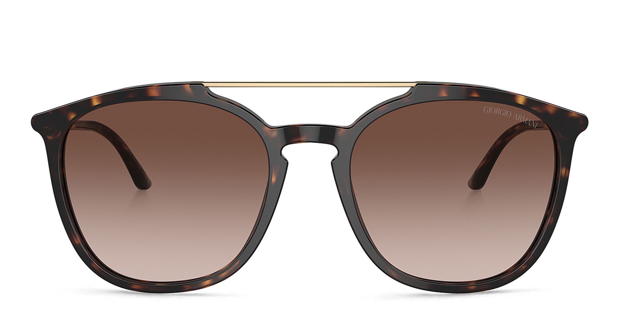GIORGIO ARMANI Square Sunglasses in Havana – Product Photo 1