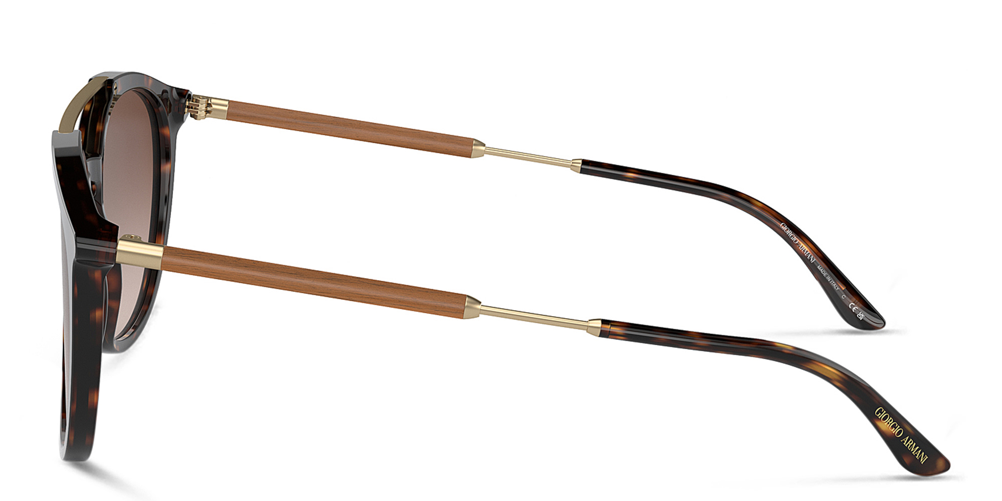 GIORGIO ARMANI Square Sunglasses in Havana – Product Photo 3