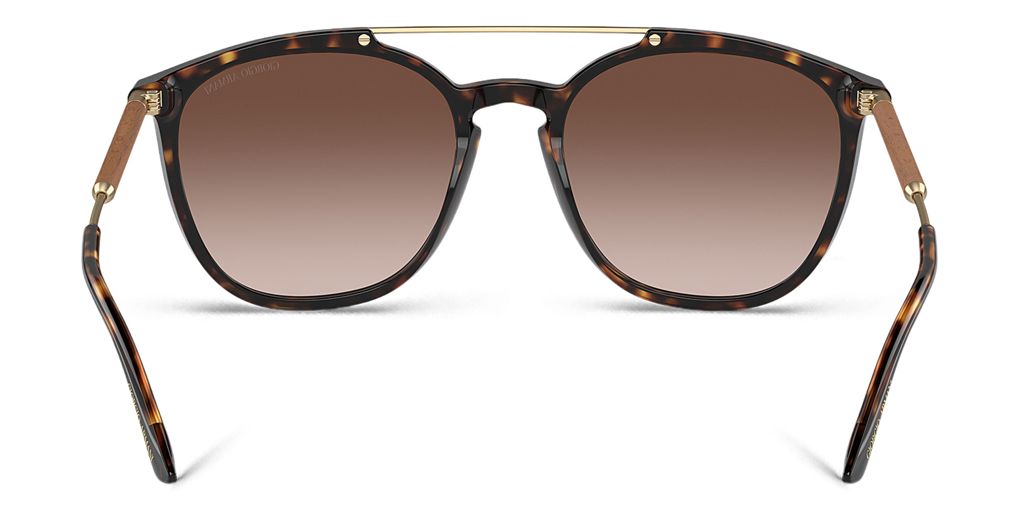 GIORGIO ARMANI Square Sunglasses in Havana – Product Photo 4