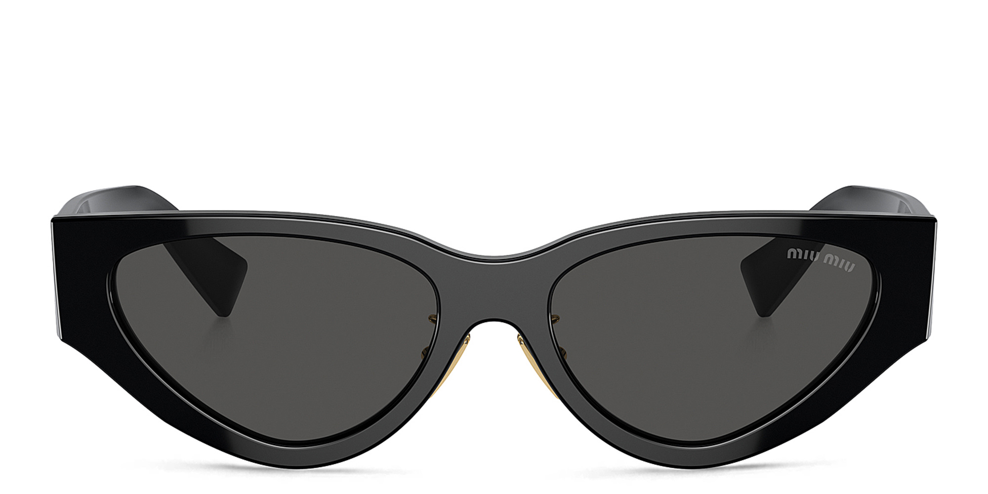 MIU MIU Cat-Eye Sunglasses in Black – Product Photo 1