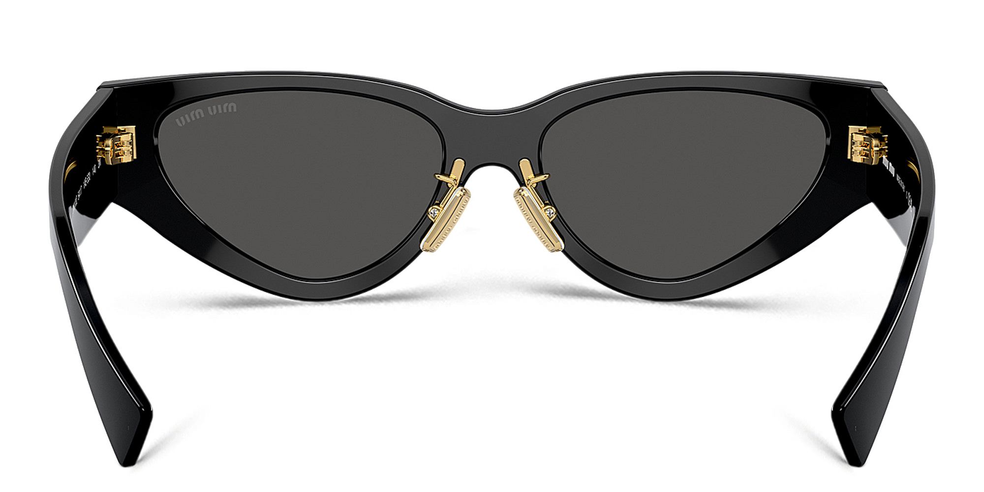 MIU MIU Cat-Eye Sunglasses in Black – Product Photo 4