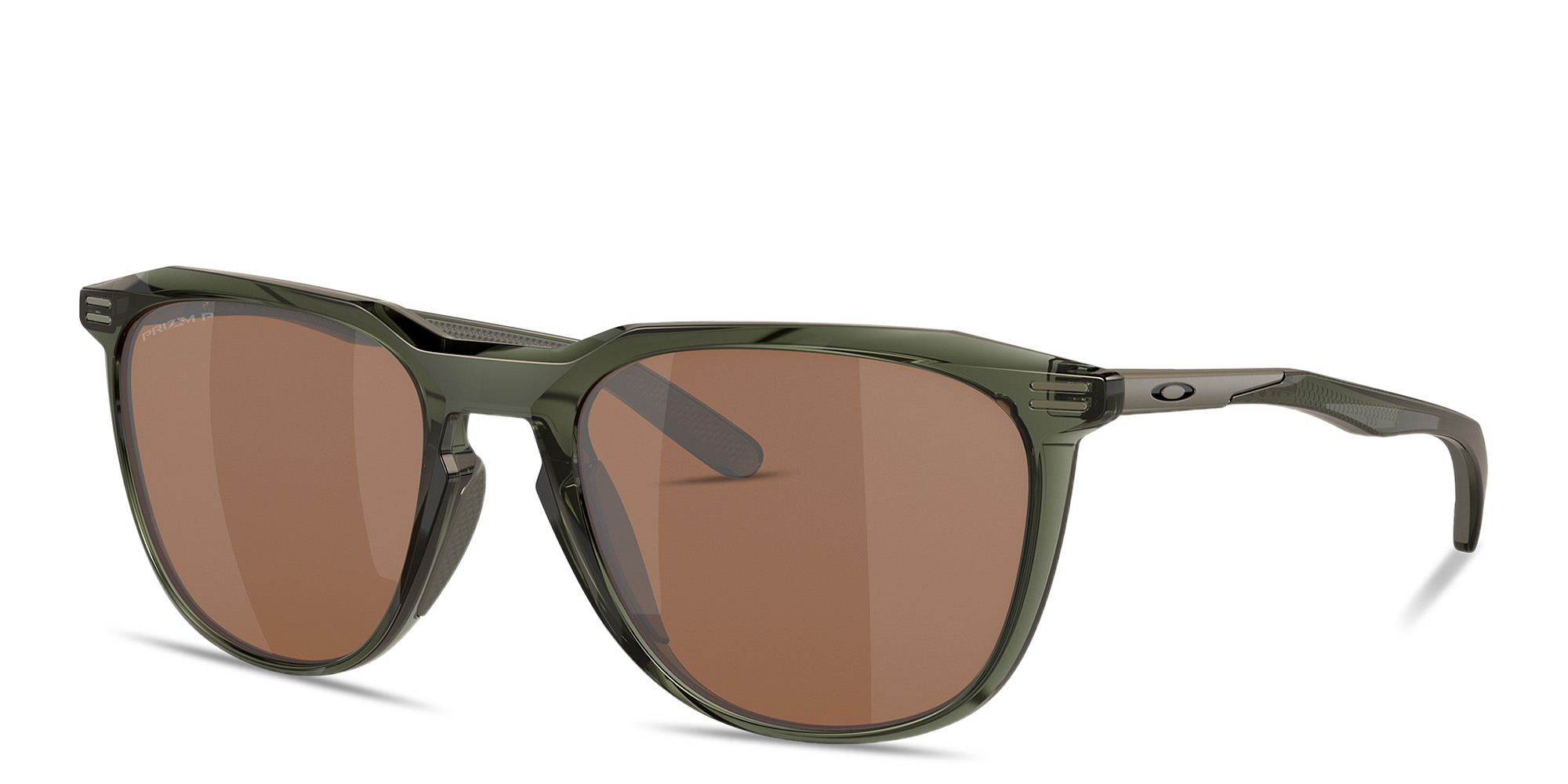 Shop Oakley Thurso Square Sunglasses in Green online.