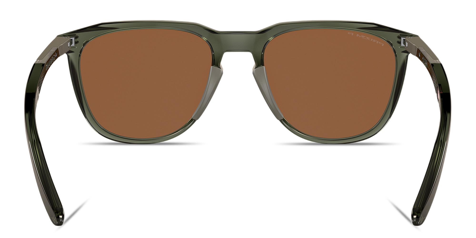 Shop Oakley Thurso Square Sunglasses in Green online.