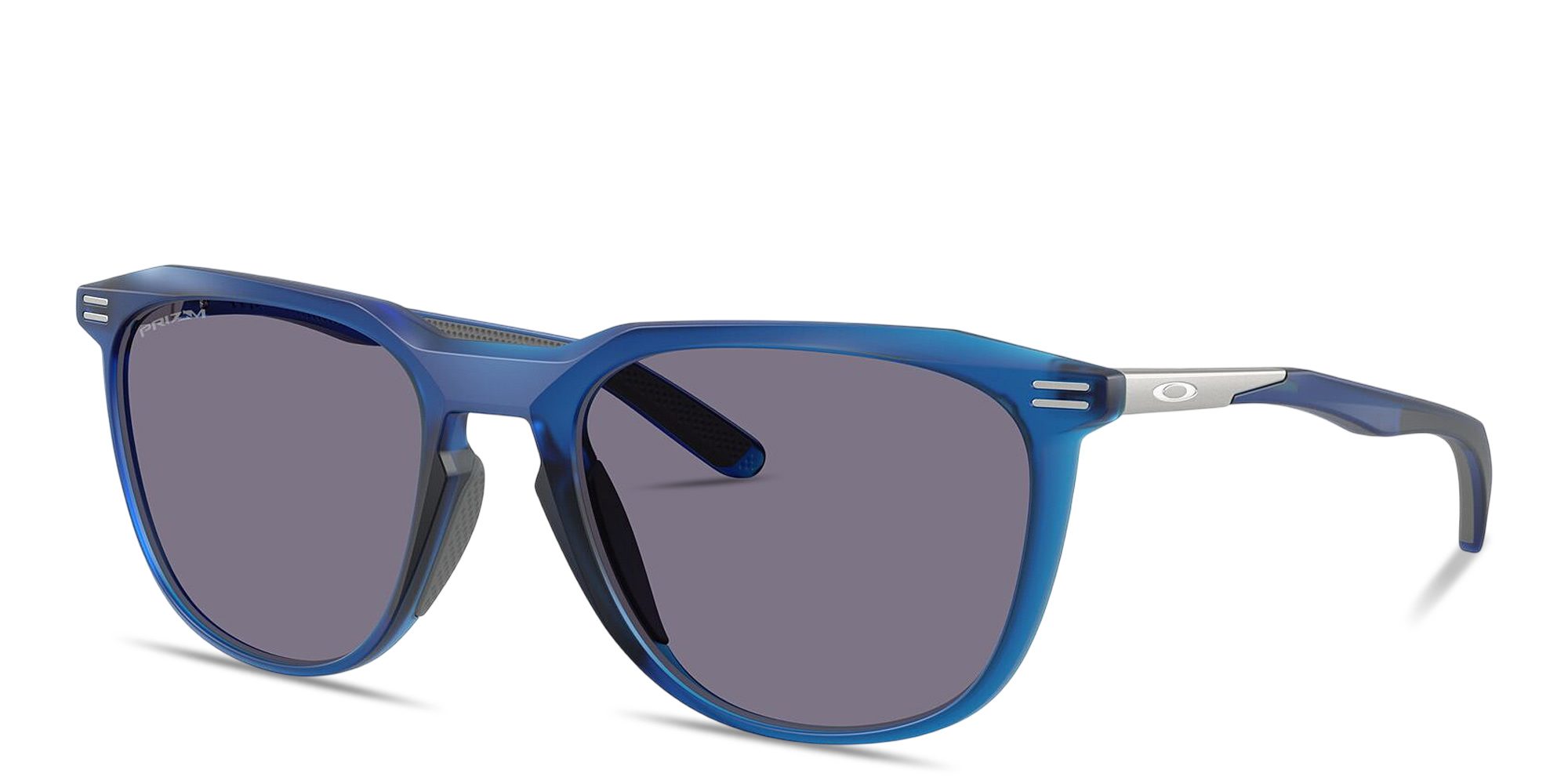 Shop Oakley Thurso Square Sunglasses in Blue online.