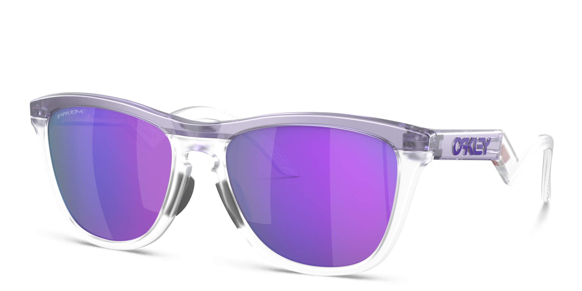 Shop Oakley Round Sunglasses in Purple online.
