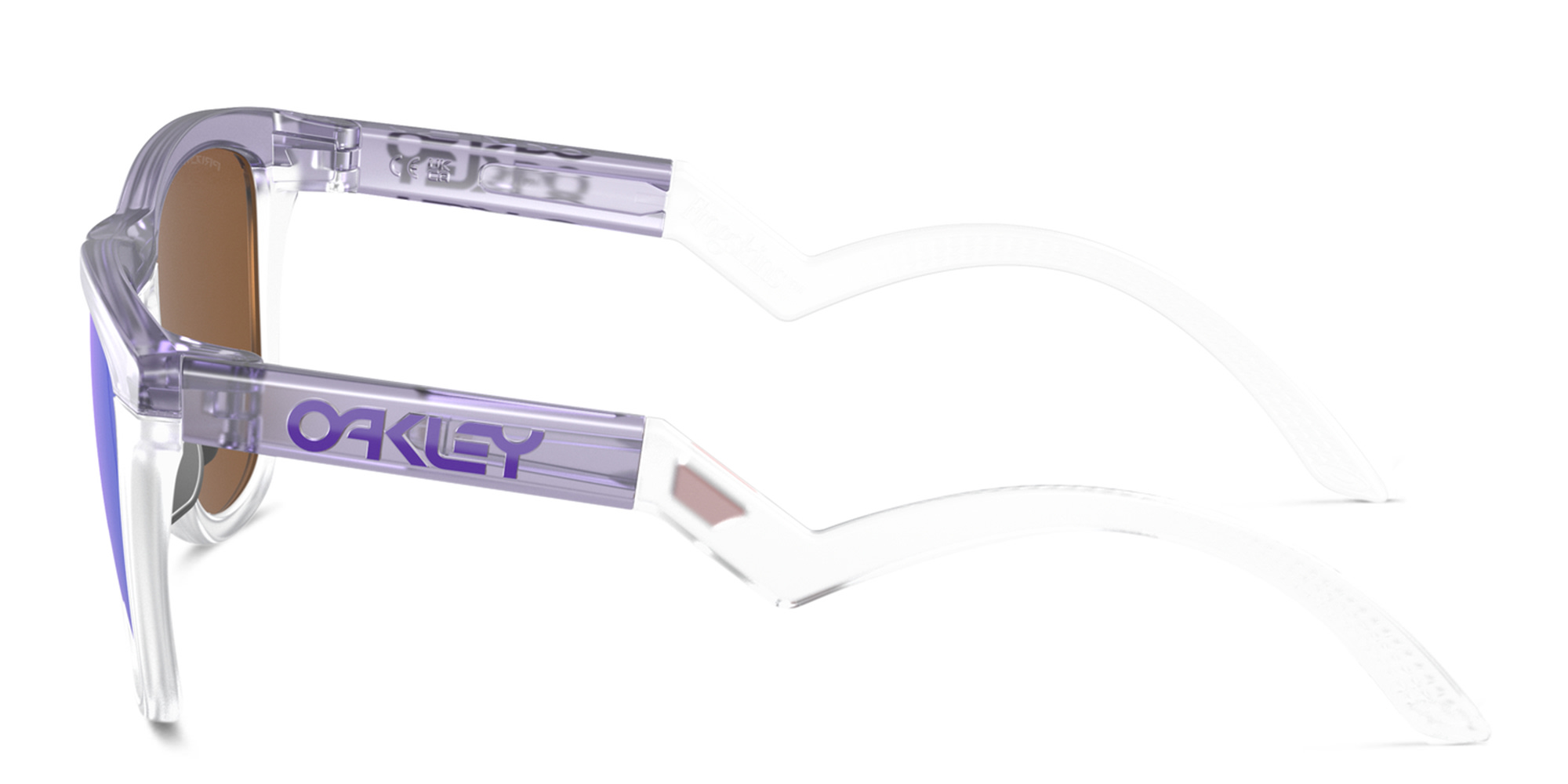 Shop Oakley Round Sunglasses in Purple online.
