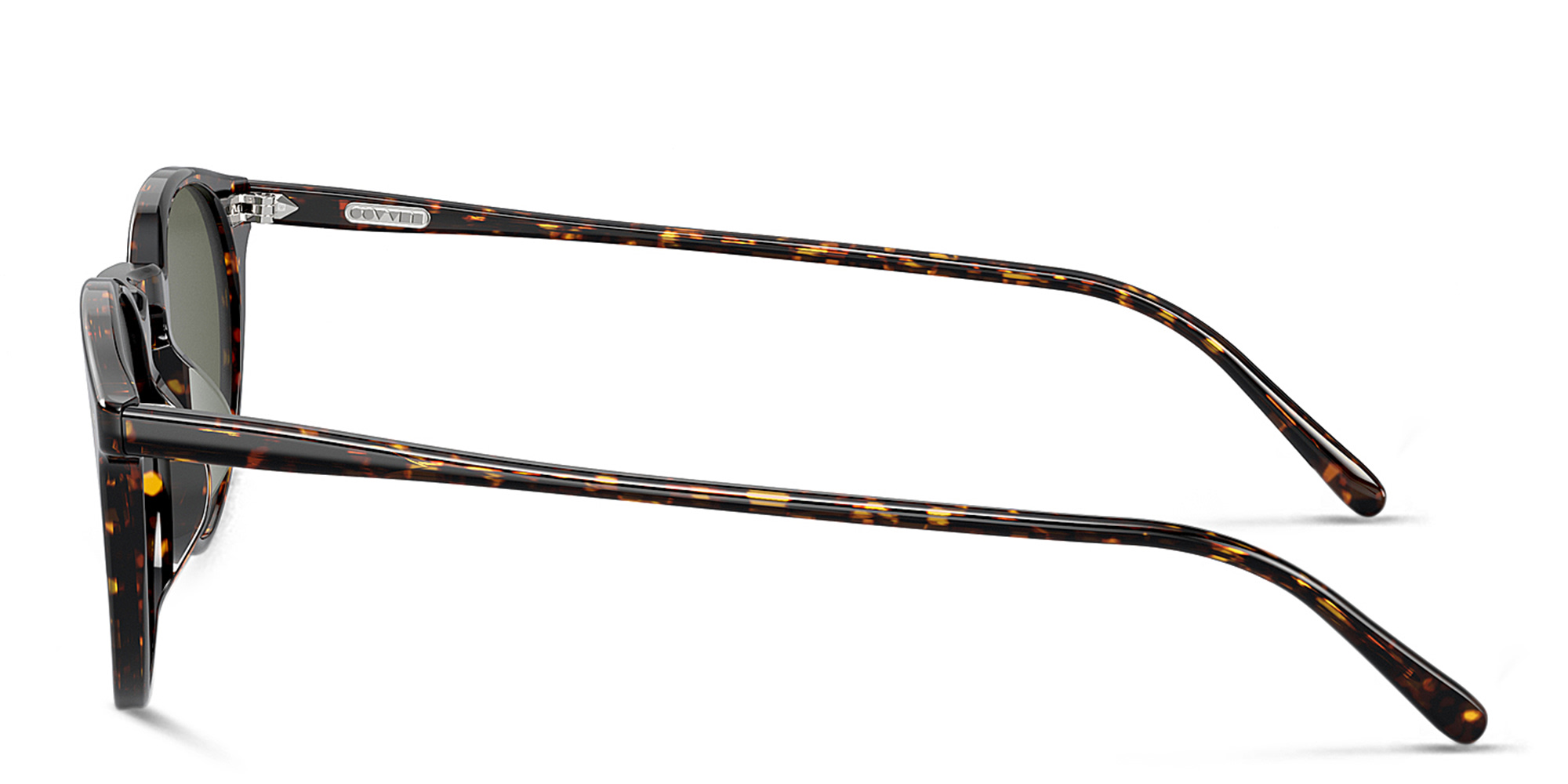 OLIVER PEOPLES Unisex Panthos Sunglasses in Atago Tortoise – Product Photo 3