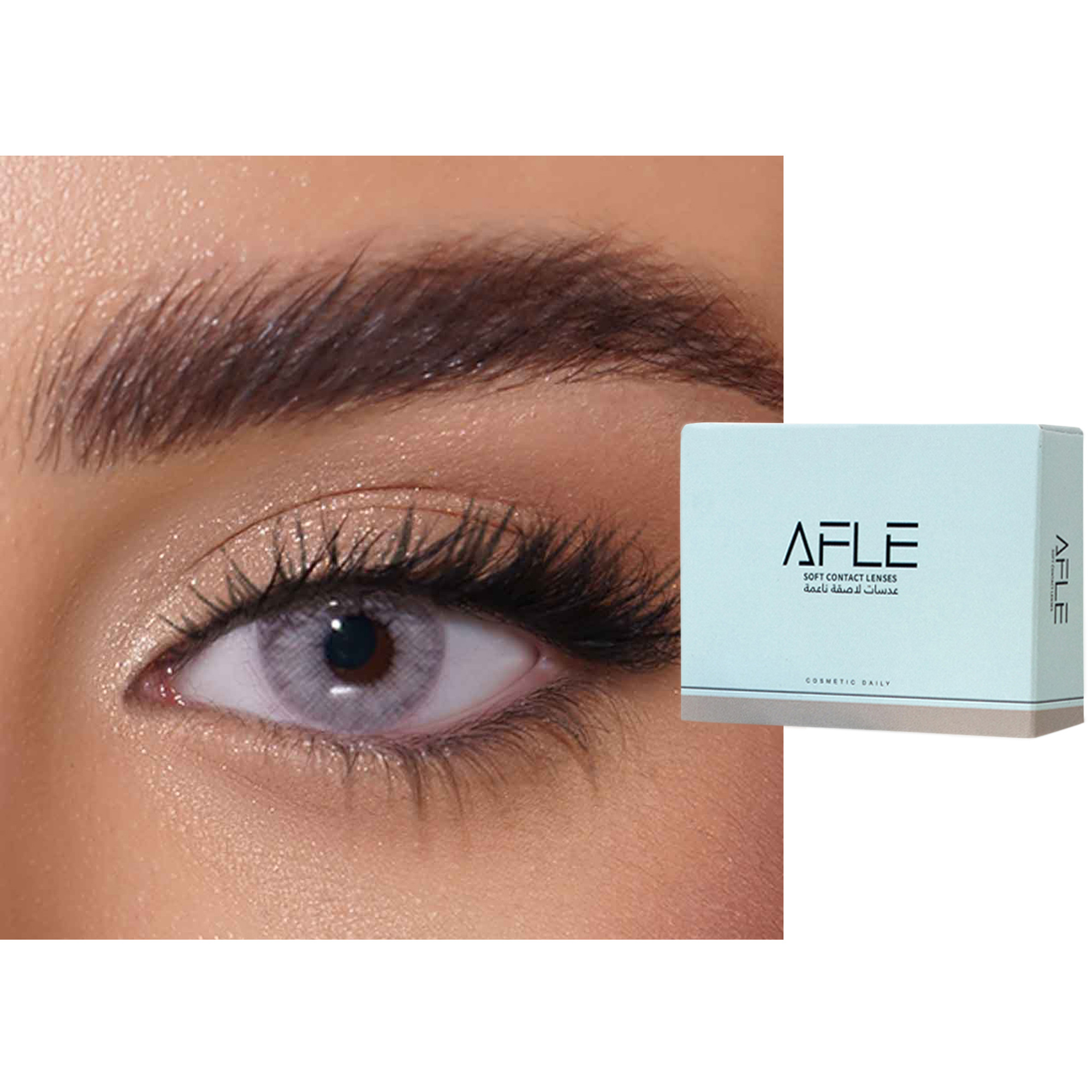 Shop AFLE 1-Day Color Contact Lenses - Snow online.