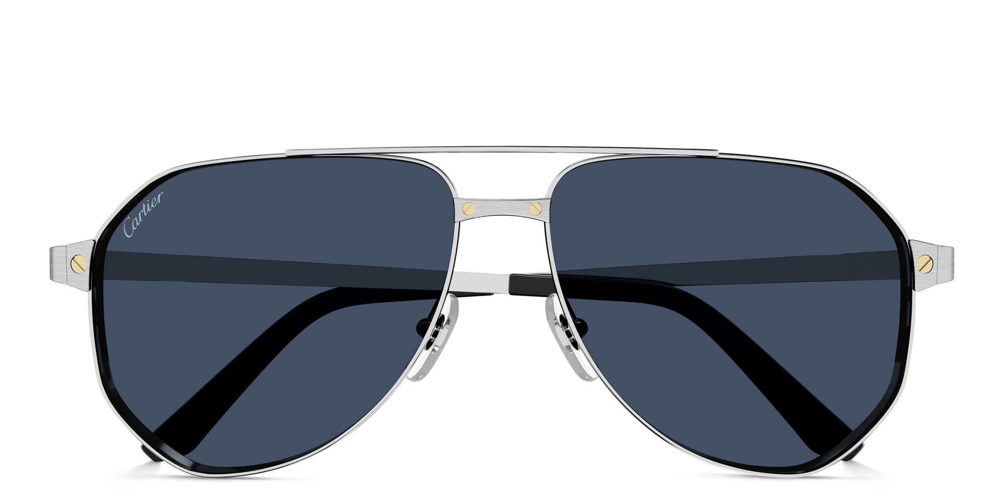 Buy Cartier Santos de Cartier Aviator Sunglasses Online MAGRABi Kuwait