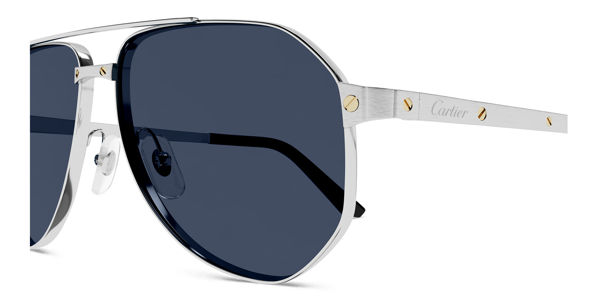 Buy Cartier Santos de Cartier Aviator Sunglasses Online MAGRABi UAE