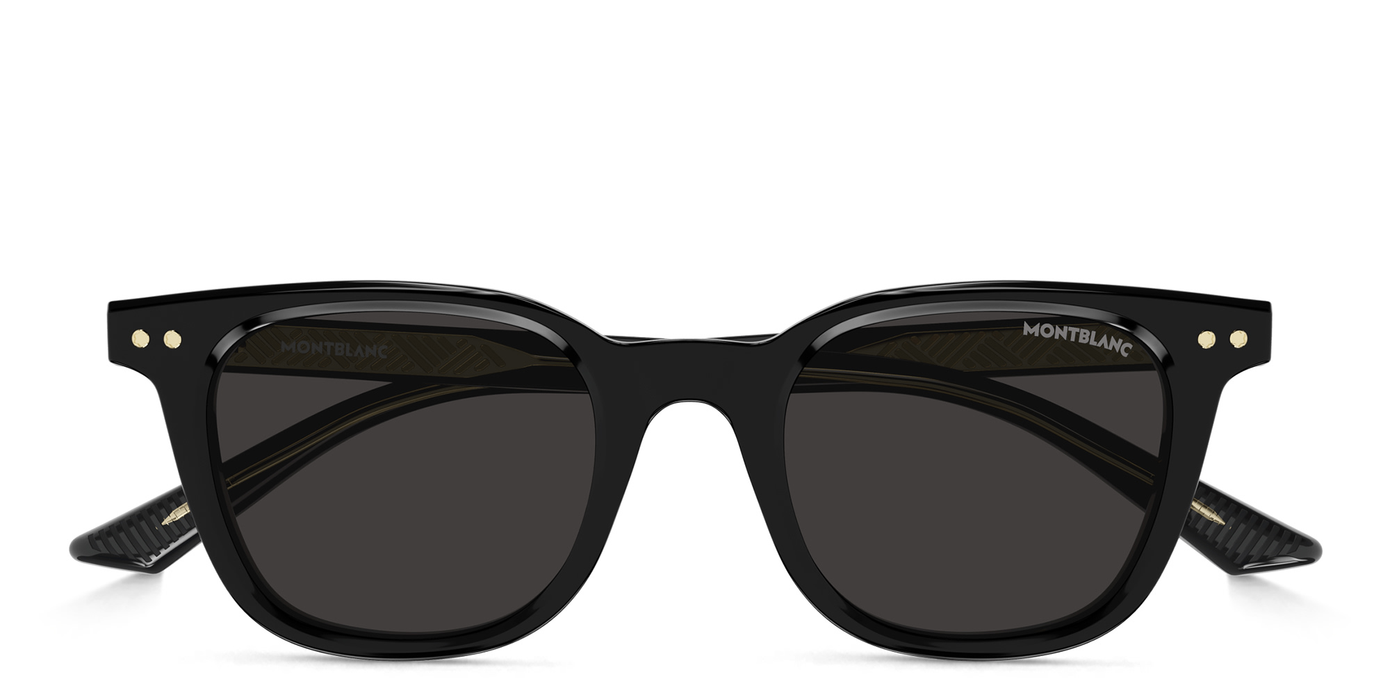 MONTBLANC Snowcap Panthos Sunglasses in Black – Product Photo 1