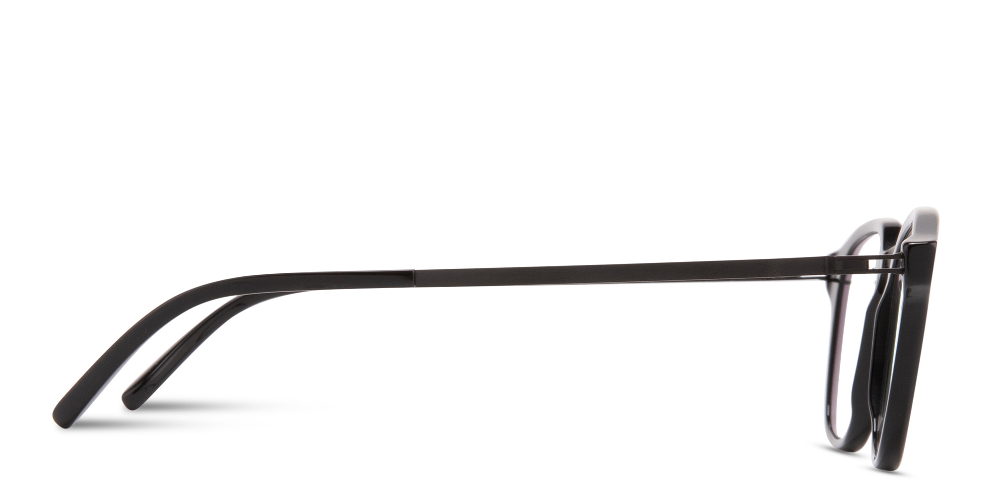 Shop MYKITA Pana Unisex Square Eyeglasses in Black online.