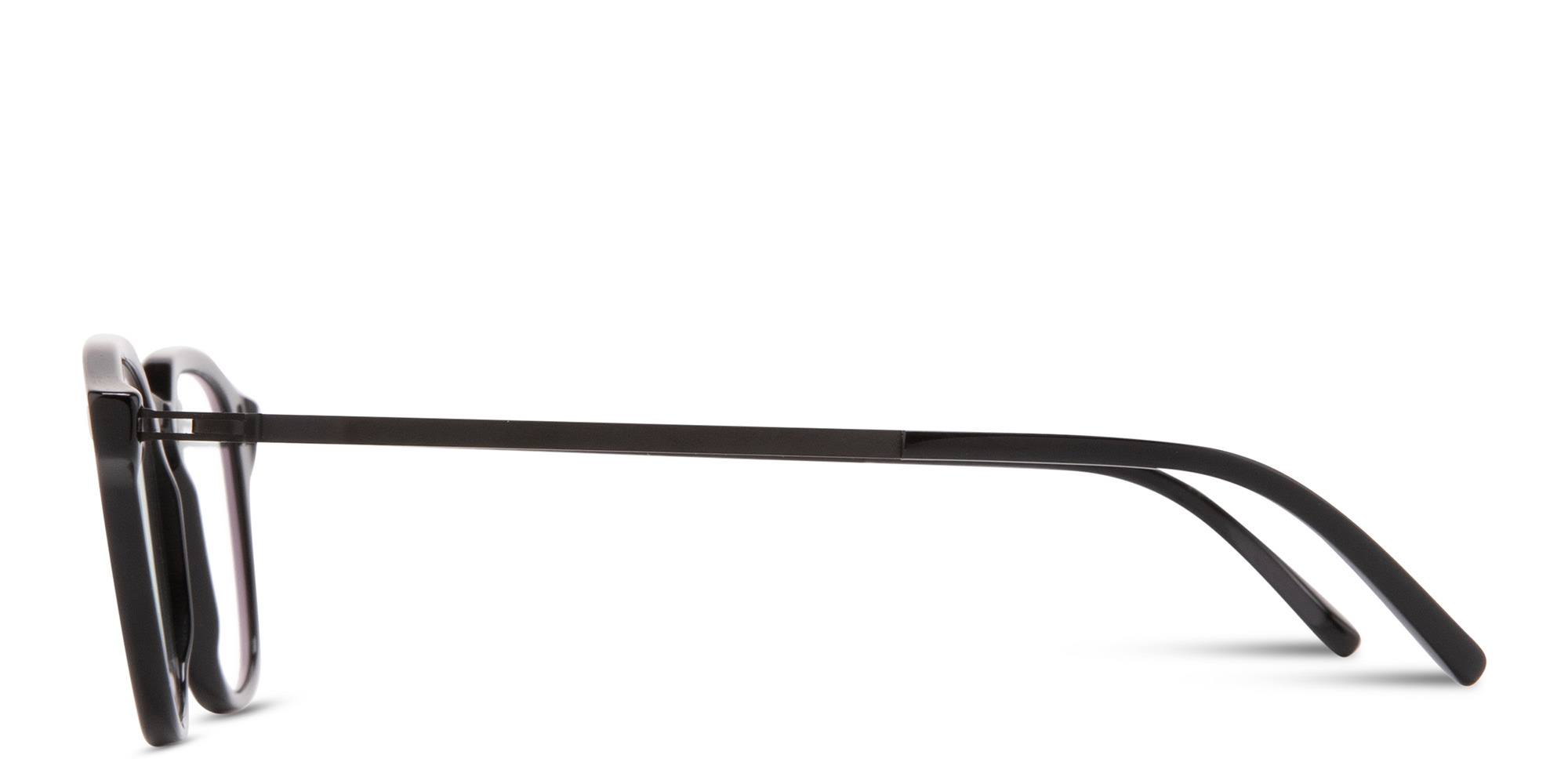 Shop MYKITA Pana Unisex Square Eyeglasses in Black online.