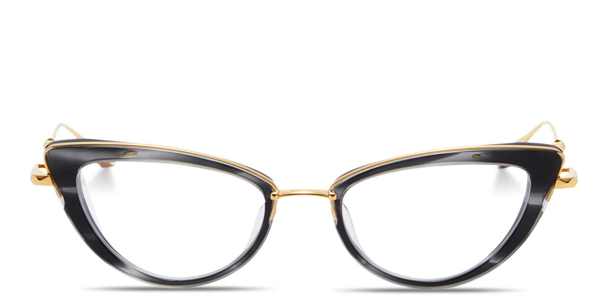 VALENTINO V - Daydream Cat-Eye Eyeglasses in Black – Product Photo 1