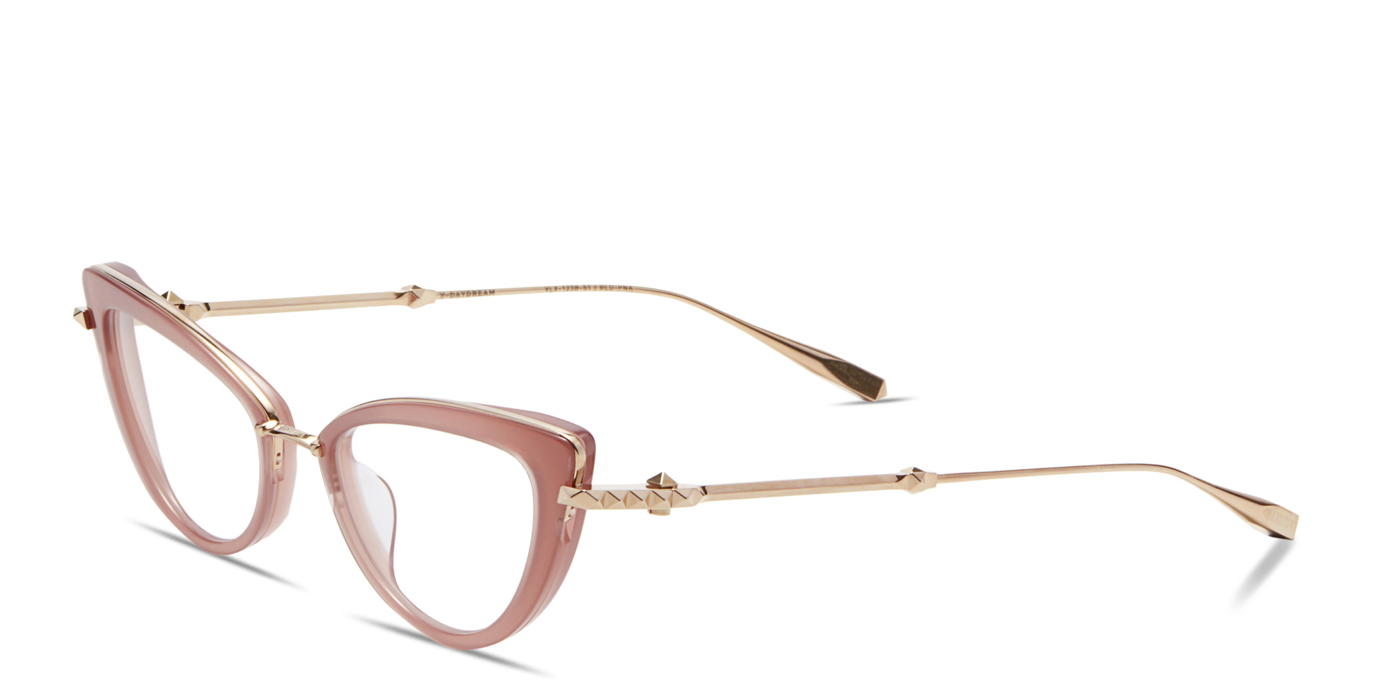 Shop VALENTINO V - Daydream Cat-Eye Eyeglasses in Pink online.