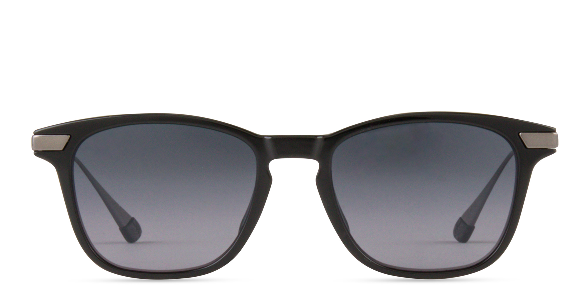 Shop Maui Jim Manaolana Unisex Square Sunglasses in Black online.