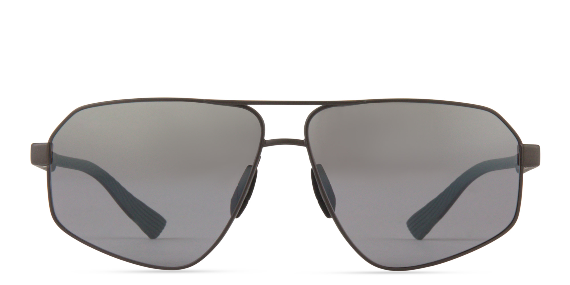 Shop Maui Jim Keawawa Aviator Sunglasses in Gunmetal online.