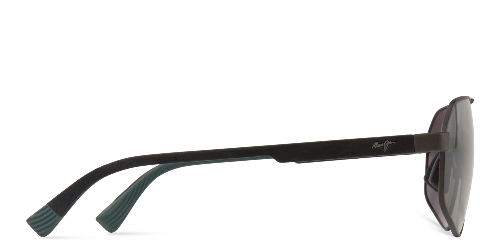 Shop Maui Jim Keawawa Aviator Sunglasses in Gunmetal online.