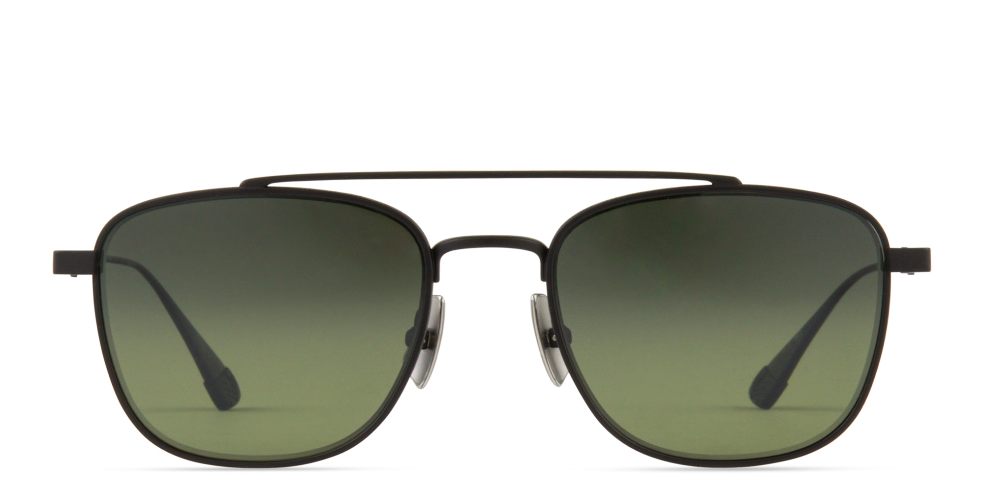 Maui Jim Kahana Unisex Square Sunglasses in Black – Product Photo 1